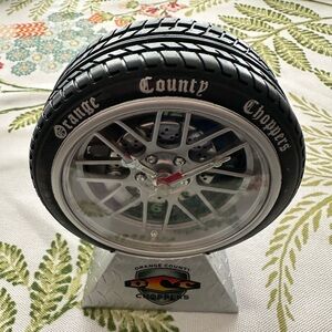 Brand New Orange County Choppers alarm clock 4 “tire Brand new NOS